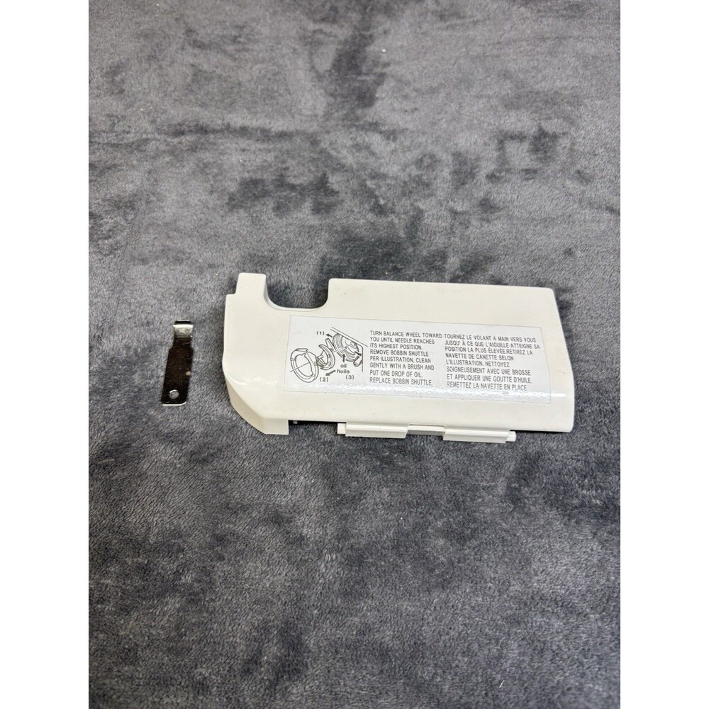 Brother XL-5340 Sewing Machine Replacement Part Bobbin Door Used With Clip